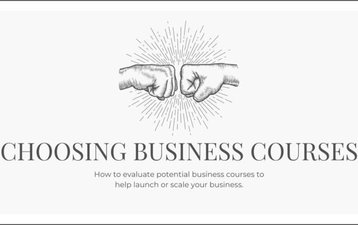 Evaluate Business Course Header